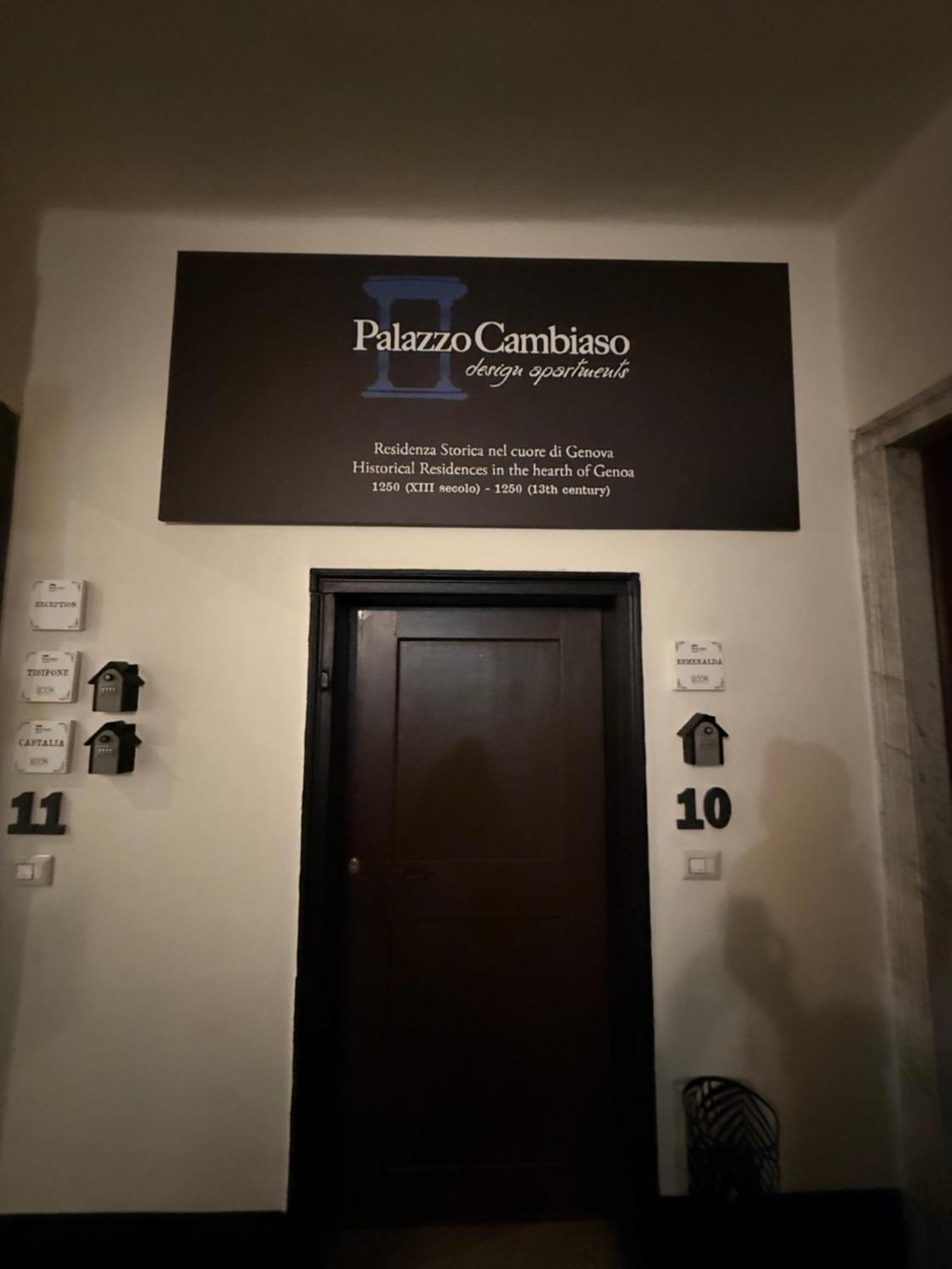 Palazzo Cambiaso Albergo Etico Genova Eksteriør billede